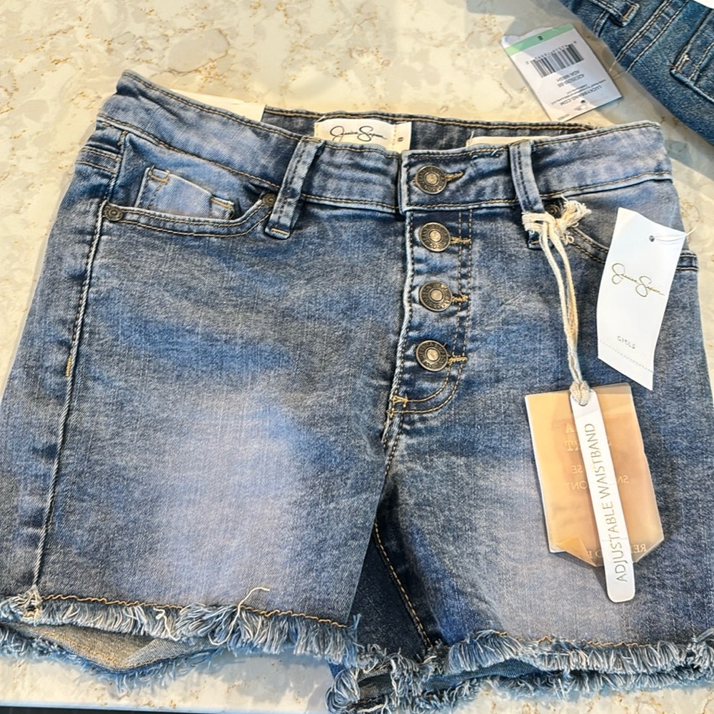 Girls (young) brand new with tags-Jessica Simpson Jean Shorts